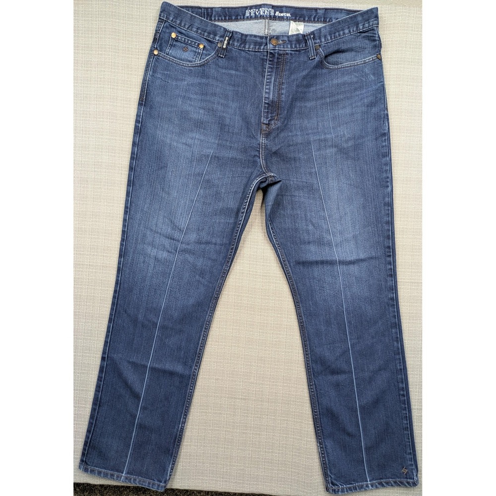 Cinch Garth Brooks Sevens Jeans Mens 42x32 Blue Everyday Fit Bootcut Denim